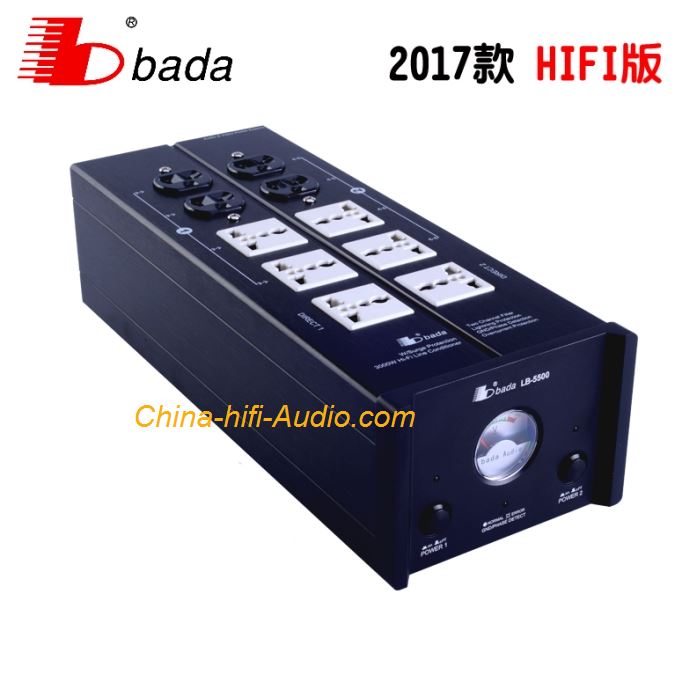 BADA LB-5500 Audiophile Power filter Plant universal HI-FI power Socket Upgrade