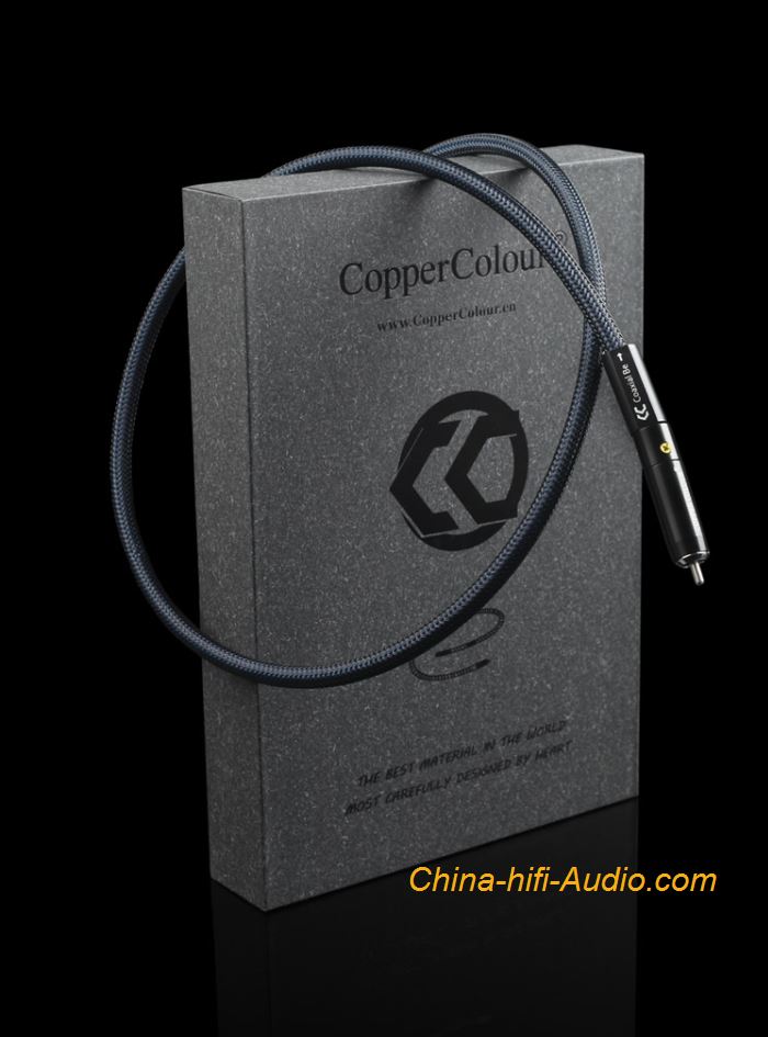 Copper Colour CC COAX-BE Coaxial cable Hifi audio Beryllium alloy cord