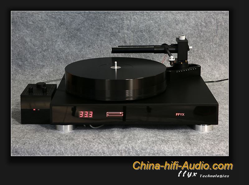 FFYX T1804A turntable air bearing with NEWAA25 tonearm vinyl record player set