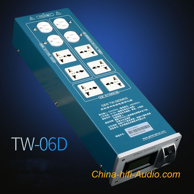 G&W TW-06DMKIIIA PURE POWER FILTER SOCKET FOR HIFI AUDIO BRAND NEW