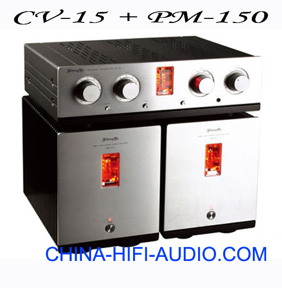 Shengya CV-15 Preamp + PM-150 Mono Power Amplifiers tube amp