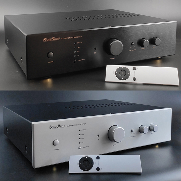 Open Box SoundArtist SA-200IA stereo integrated amplifier Class AB 200W+200W wit