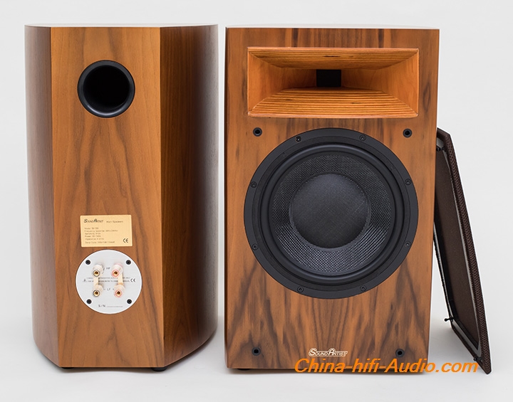 SoundArtist SH10B horn hi-fi speaker audiophile Bookshelf Loudspeakers A pair