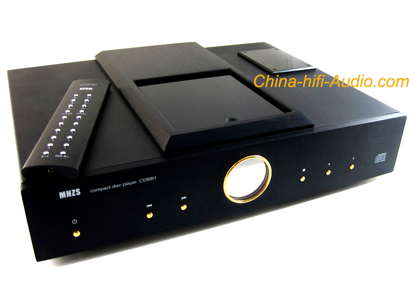 MHZS CD88H Top Loading Tube CD Player balanced XLR HiFi Audio BK