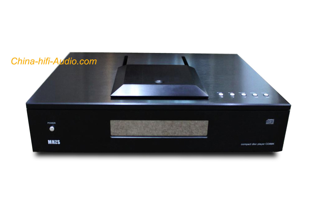 MHZS CD88KE Top Loading Tube CD HDCD Player full balanced XLR BK