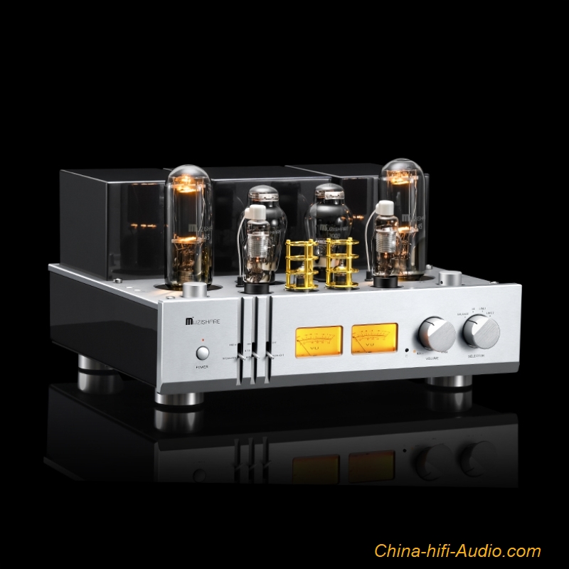 Muzishare X30 300B 845 Tube Class A Single Ended Integrated Amplifier &power am - Click Image to Close