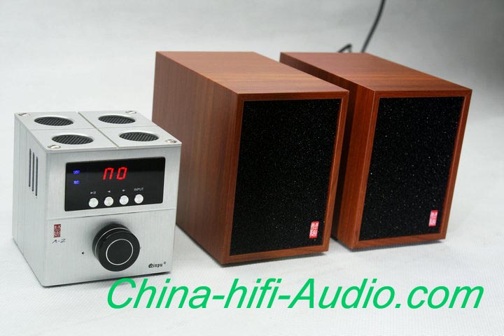 QINPU X-1 hifi mini desktop speakers speakers pair