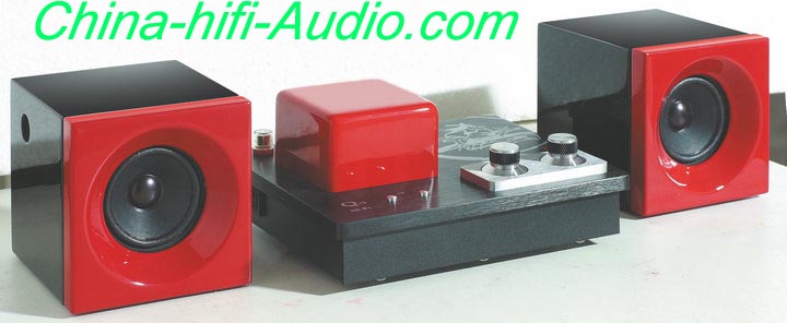 Best Match! QINPU Q1 Q-1 amplifier + DV-1 loud speakers