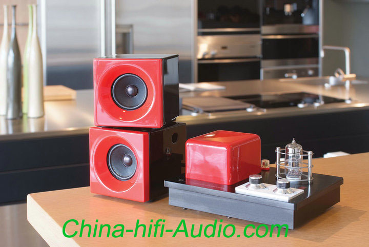 Best Match! QINPU Q2 Q-2 amplifier + DV-1 loud speakers