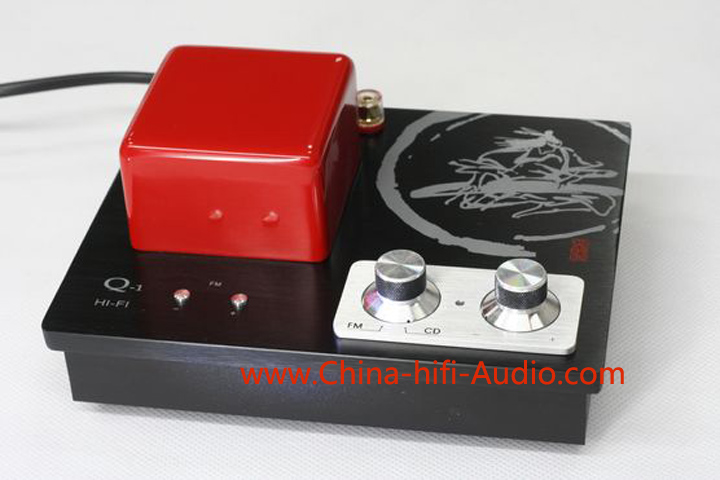 Qinpu Q-1 Hifi mini Integrated Amplifier FM radio Desktop audio