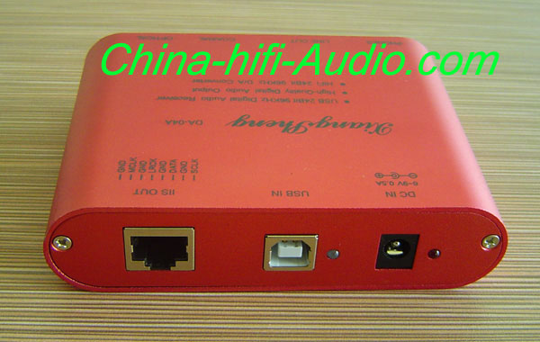XiangSheng TE7022L DA-04A USB DAC coaxial fiber 24bit 96KHz red