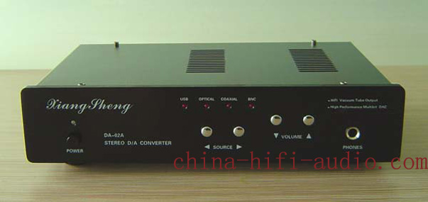 XiangSheng DAC-02A DAC Headphone Amplifier USB BNC coaxial Black