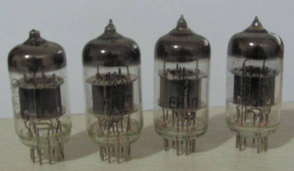 vacuum tube 6H1n = 6N1, ECC85, 6N11, E88CC 6922 Russia made NOS